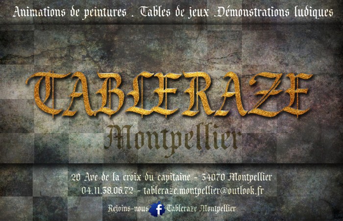 CARTE DE VISITE TABLERAZE